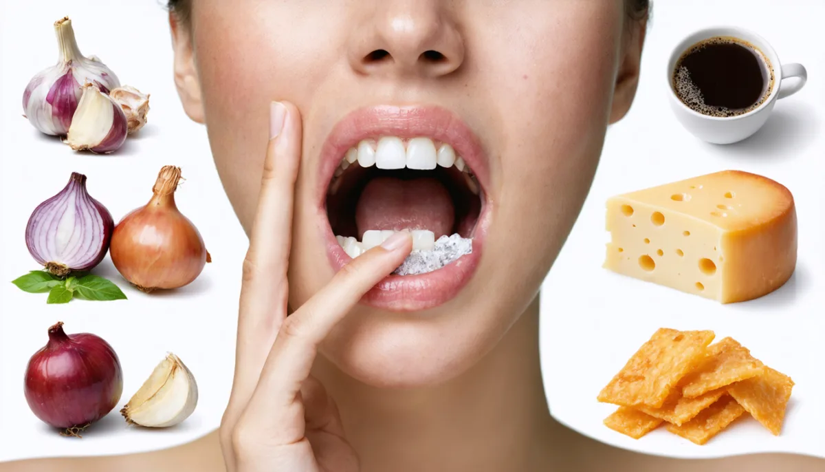 découvrez quels aliments éviter pour prévenir la mauvaise haleine liée au caséum et retrouvez une bouche fraîche au quotidien.
