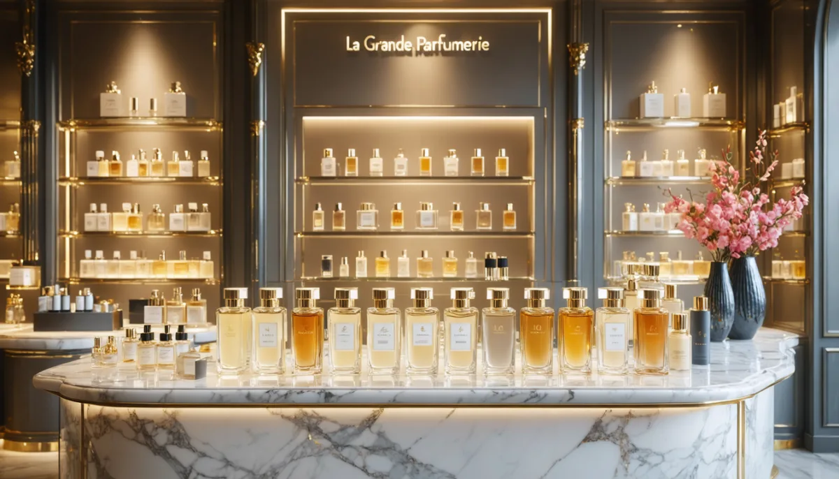 découvrez la grande parfumerie : des fragrances raffinées et des soins d'exception à prix doux pour sublimer votre charme au quotidien.