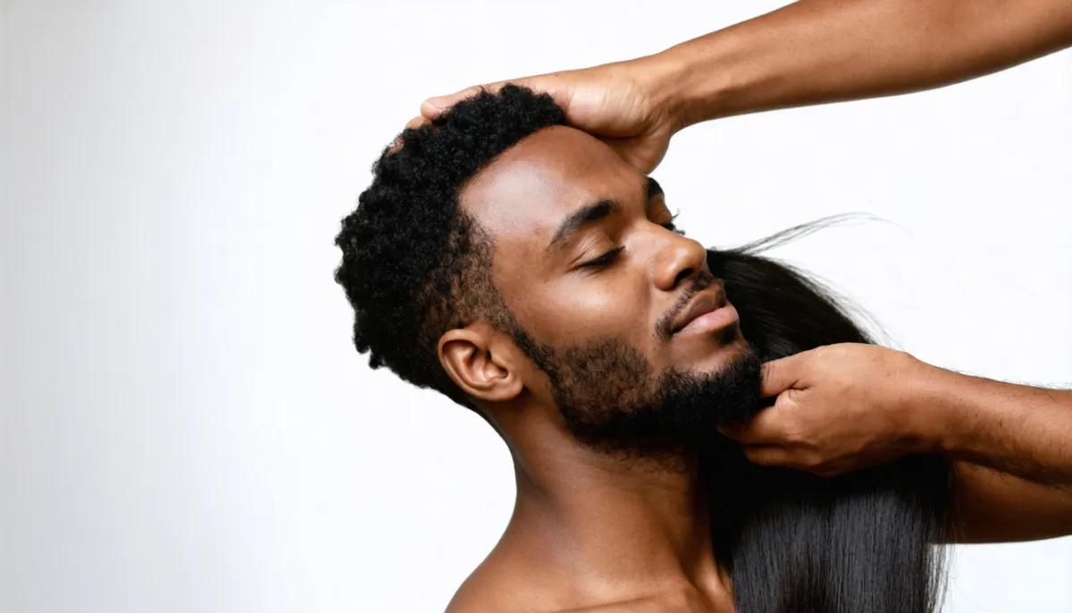 découvrez notre lissage brésilien spécialement conçu pour les hommes, pour des cheveux lisses, élégants et parfaitement maîtrisés au quotidien.