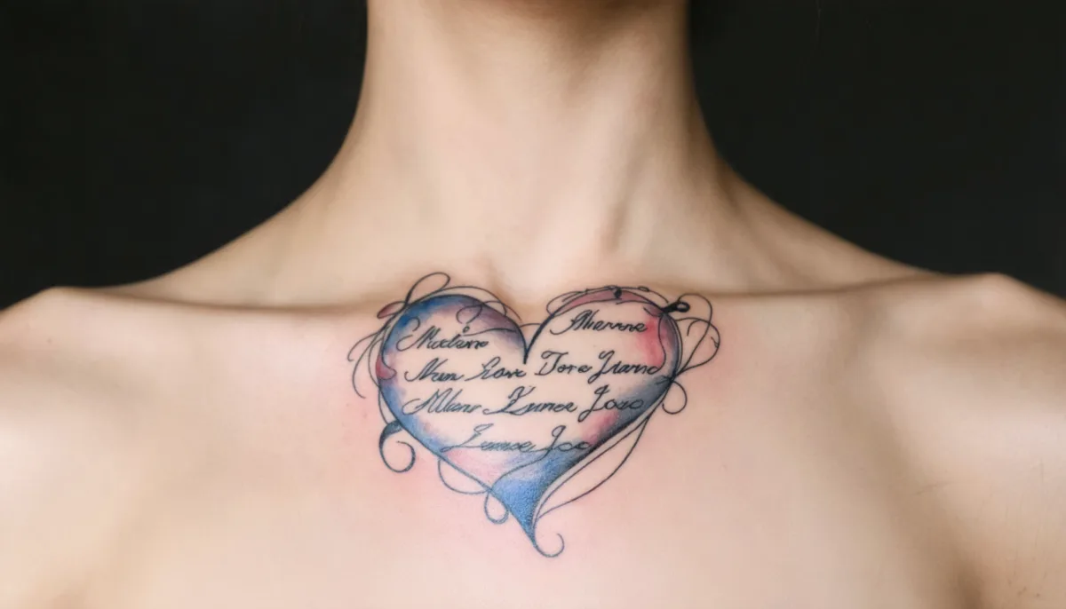 découvrez des inspirations et styles uniques de tatouages cœur avec prénoms, ainsi que des astuces incontournables pour un design personnalisé et significatif.