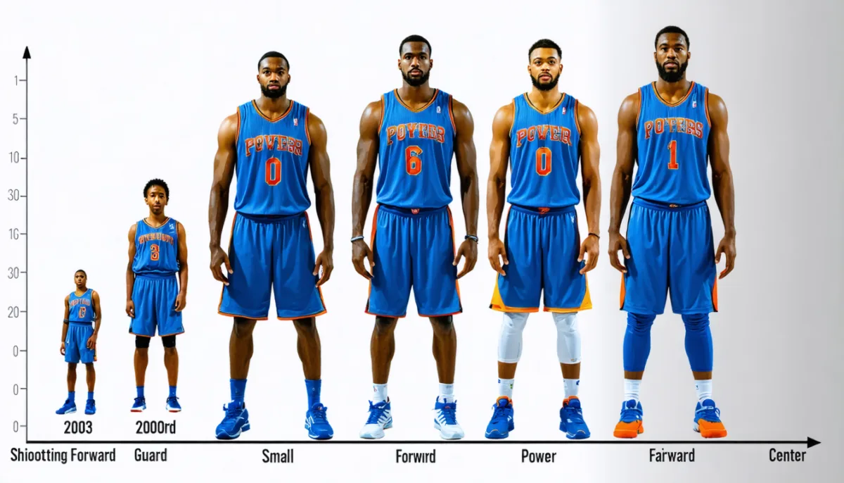 découvrez l'évolution de la taille moyenne des joueurs nba, analysée par position, et comment elle a changé au fil des années pour influencer le jeu moderne.