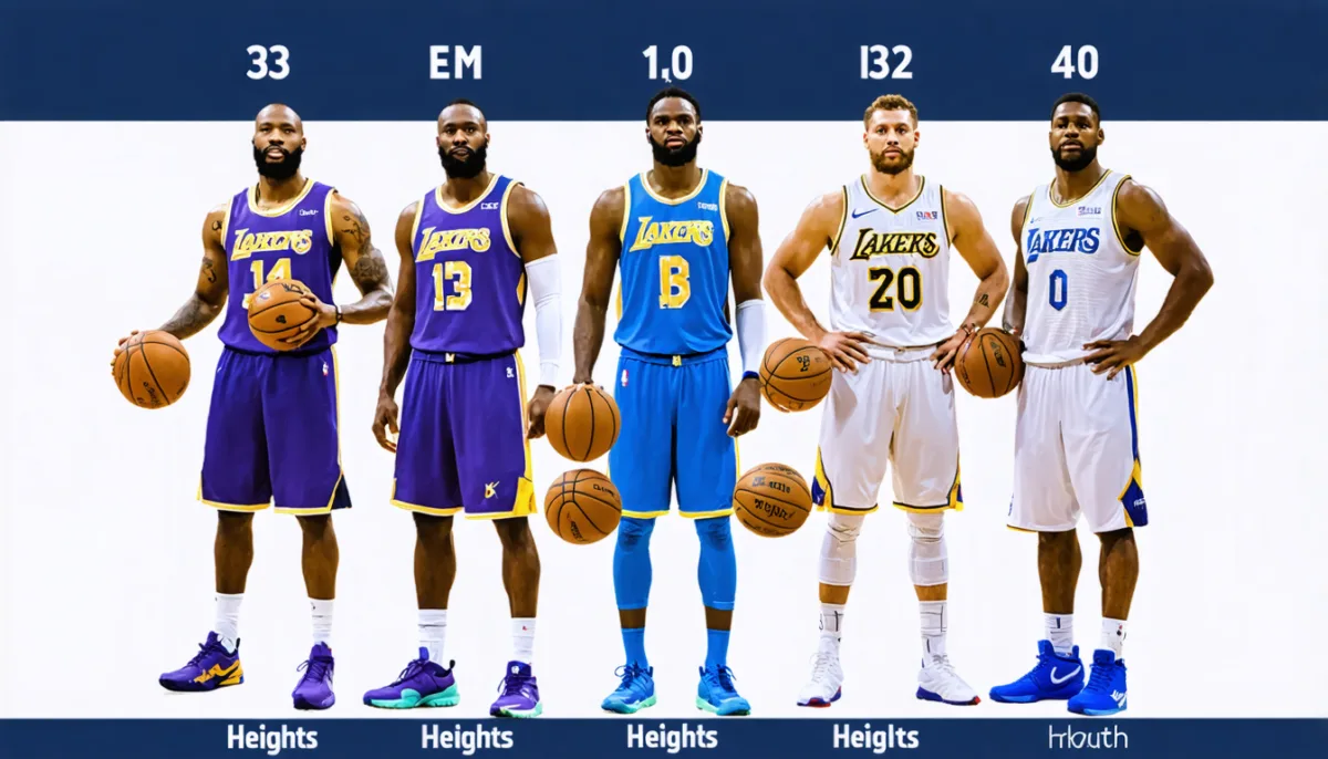 découvrez l'évolution de la taille moyenne des joueurs en nba, analysée par position, et comprenez comment ces changements ont influencé le jeu au fil des années.