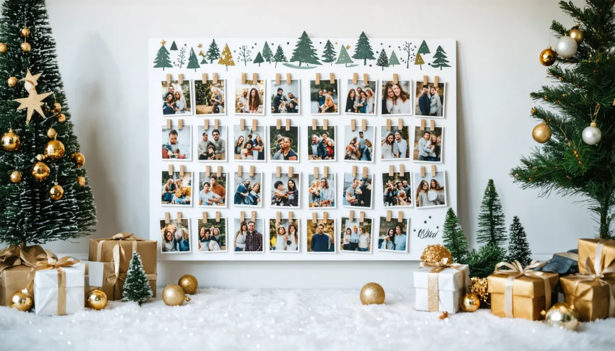 découvrez notre calendrier de l'avent sur mesure, conçu pour transformer vos souvenirs précieux en moments magiques et complices tout au long des fêtes de fin d'année.