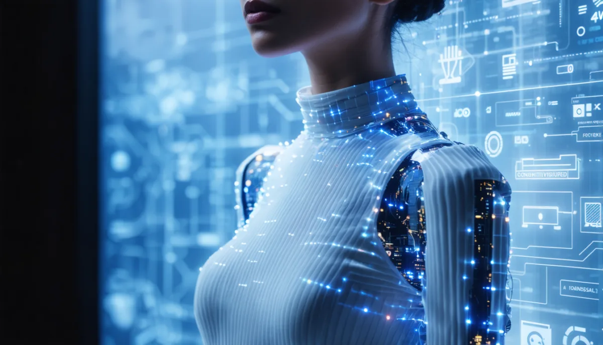 découvrez comment la mode électronique révolutionne l'industrie avec une combinaison innovante de connectivité avancée et de durabilité, alliant style futuriste et respect de l'environnement.